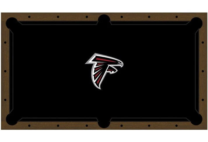Atlanta Falcons Premium Pool Table Bundle - Walnut - Image 4