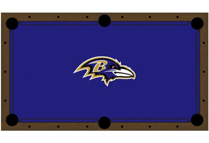 Baltimore Ravens Premium Pool Table Bundle - Walnut - Image 4
