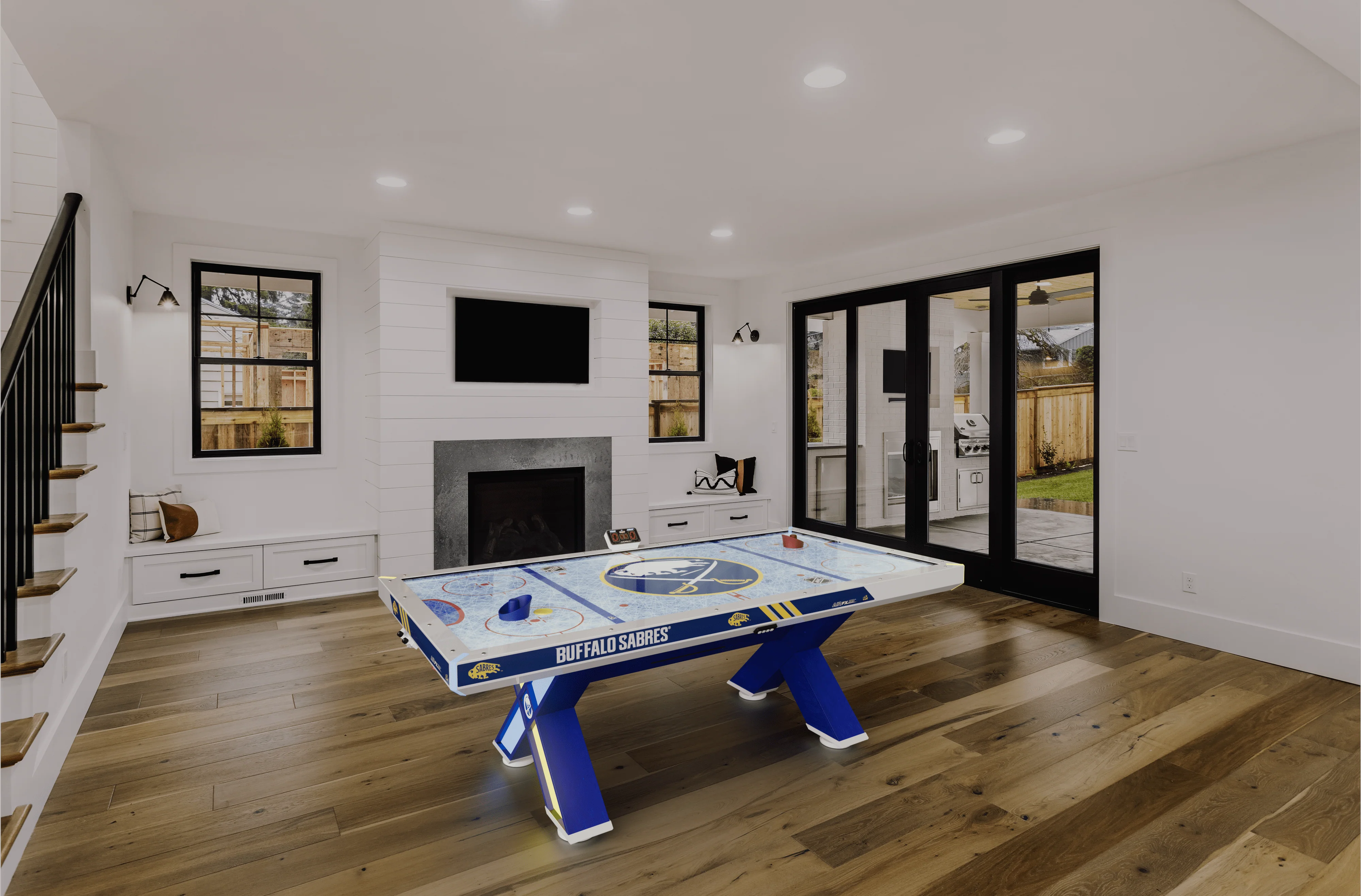 Buffalo Sabres NHL Air FX Pro Air Hockey - Image 3