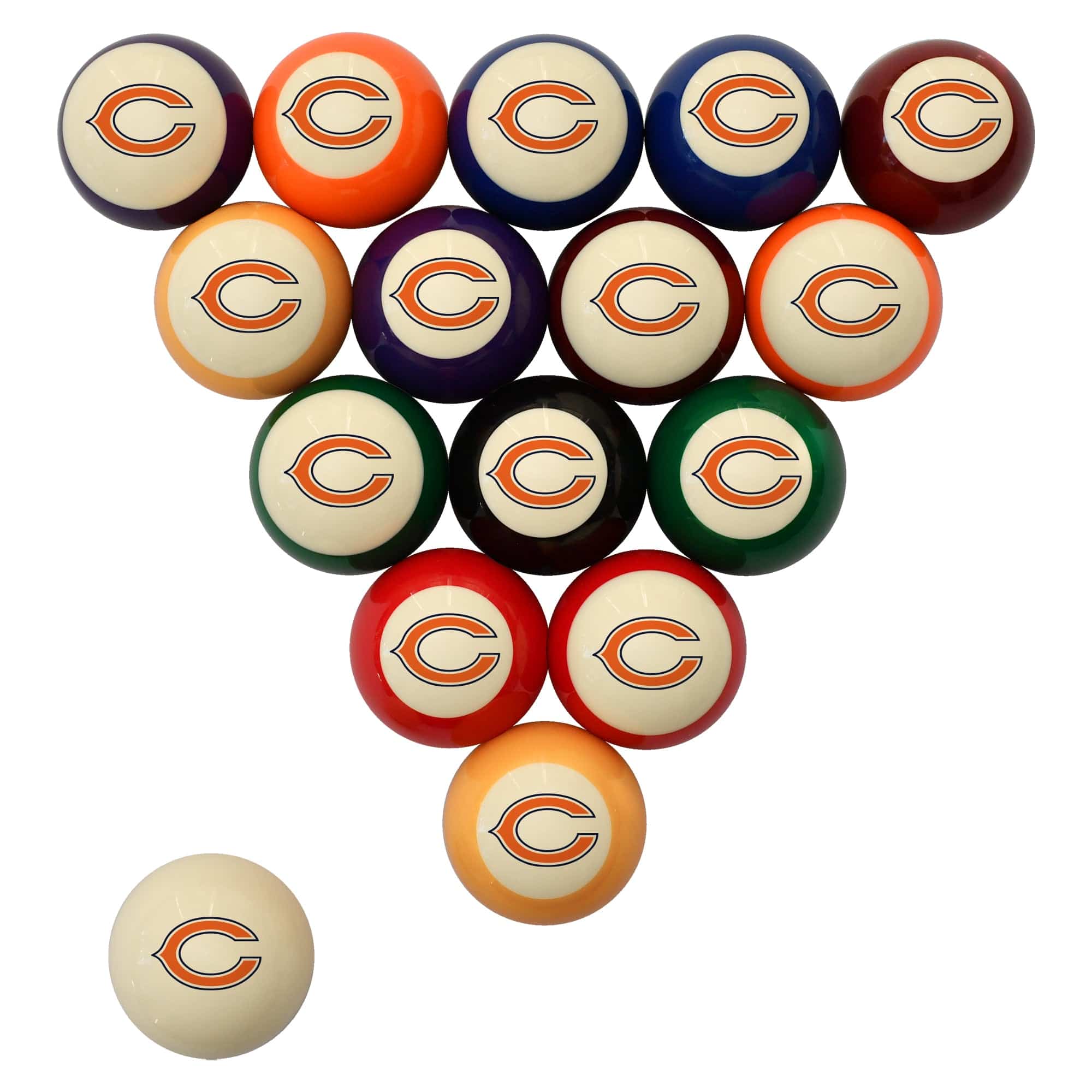 Chicago Bears Premium Pool Table Bundle - Charcoal - Image 3