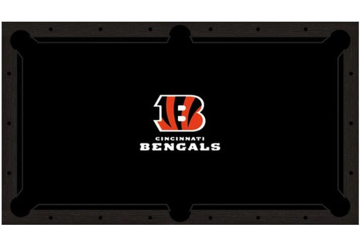 Cincinnati Bengals Premium Pool Table Bundle - Black Ash - Image 4