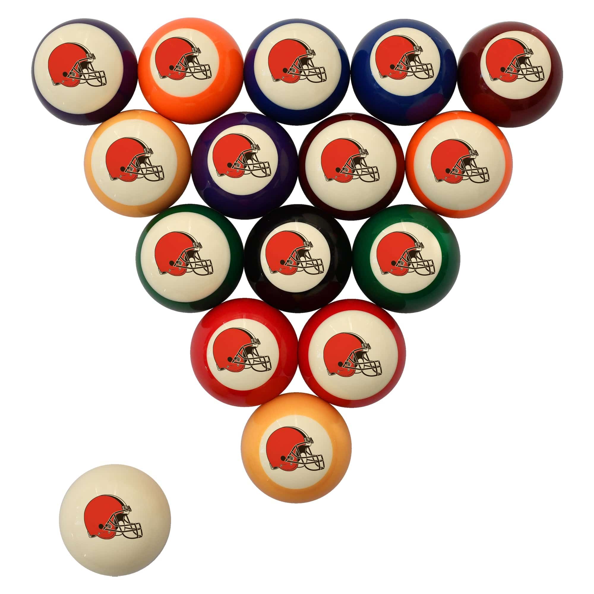 Cleveland Browns Premium Pool Table Bundle - Black Ash - Image 3