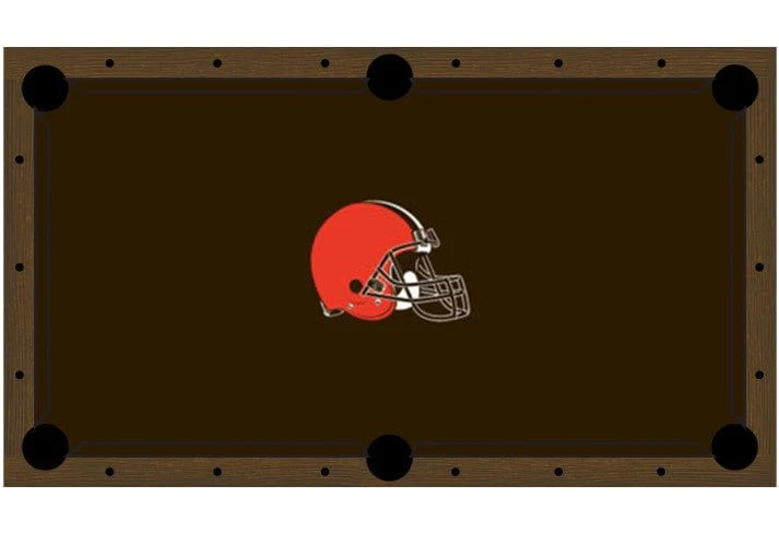 Cleveland Browns Premium Pool Table Bundle - Walnut - Image 4