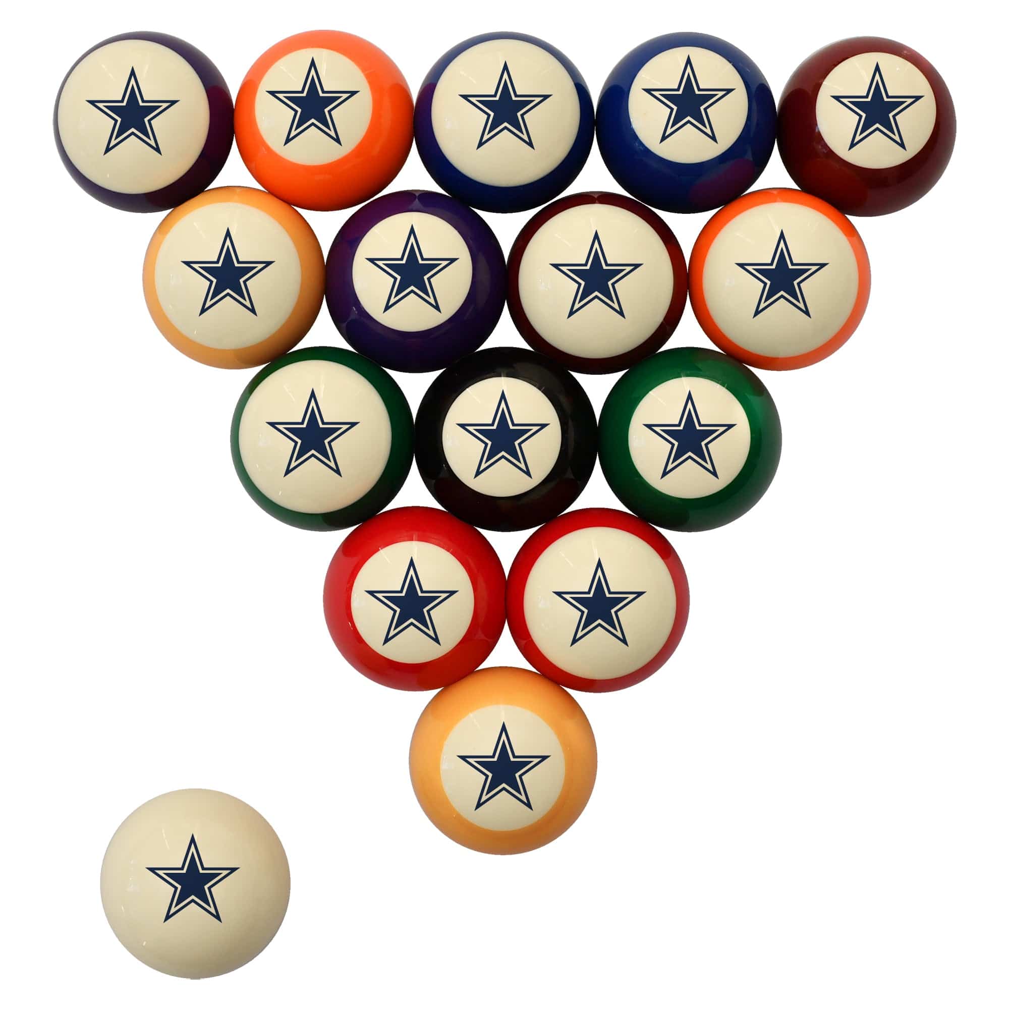 Dallas Cowboys Premium Pool Table Bundle - Black Ash - Image 3