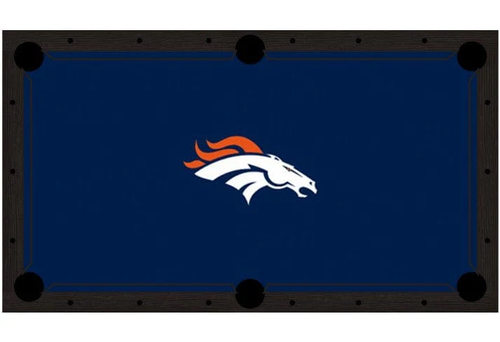 Denver Broncos Premium Pool Table Bundle - Black Ash - Image 4