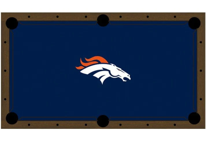 Denver Broncos Premium Pool Table Bundle - Walnut - Image 4