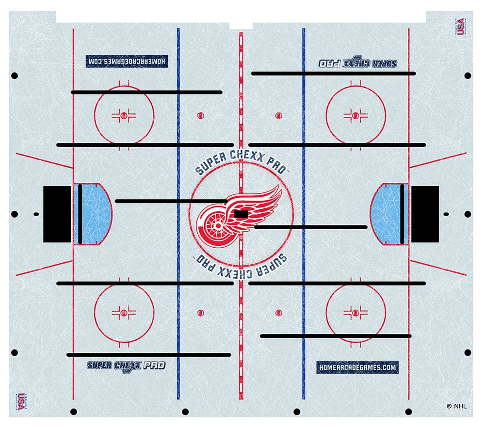 Detroit Red Wings NHL Super Chexx Pro Bubble Hockey - Image 4