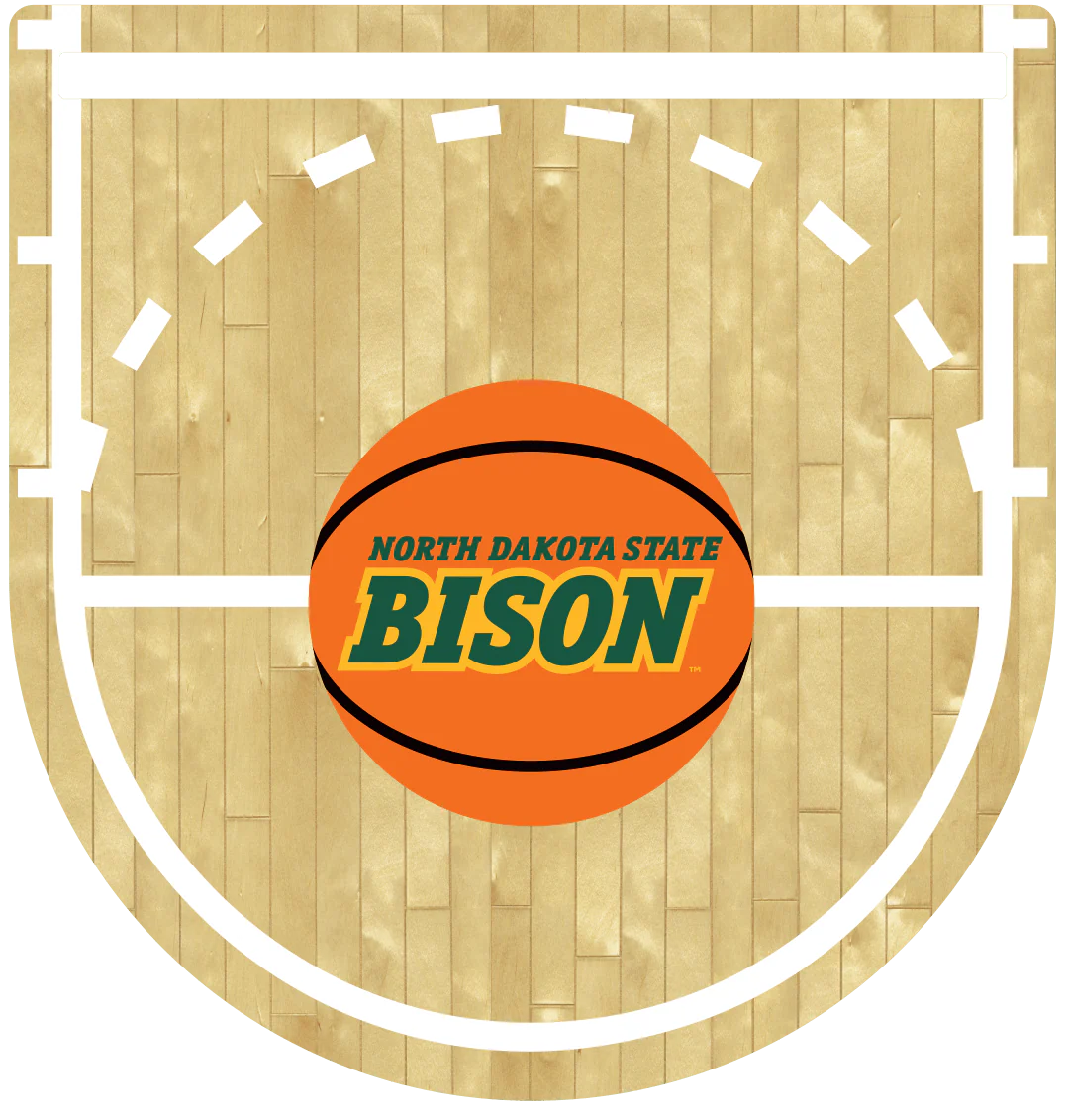 Floor Add-On: NDSU North Dakota State Bison