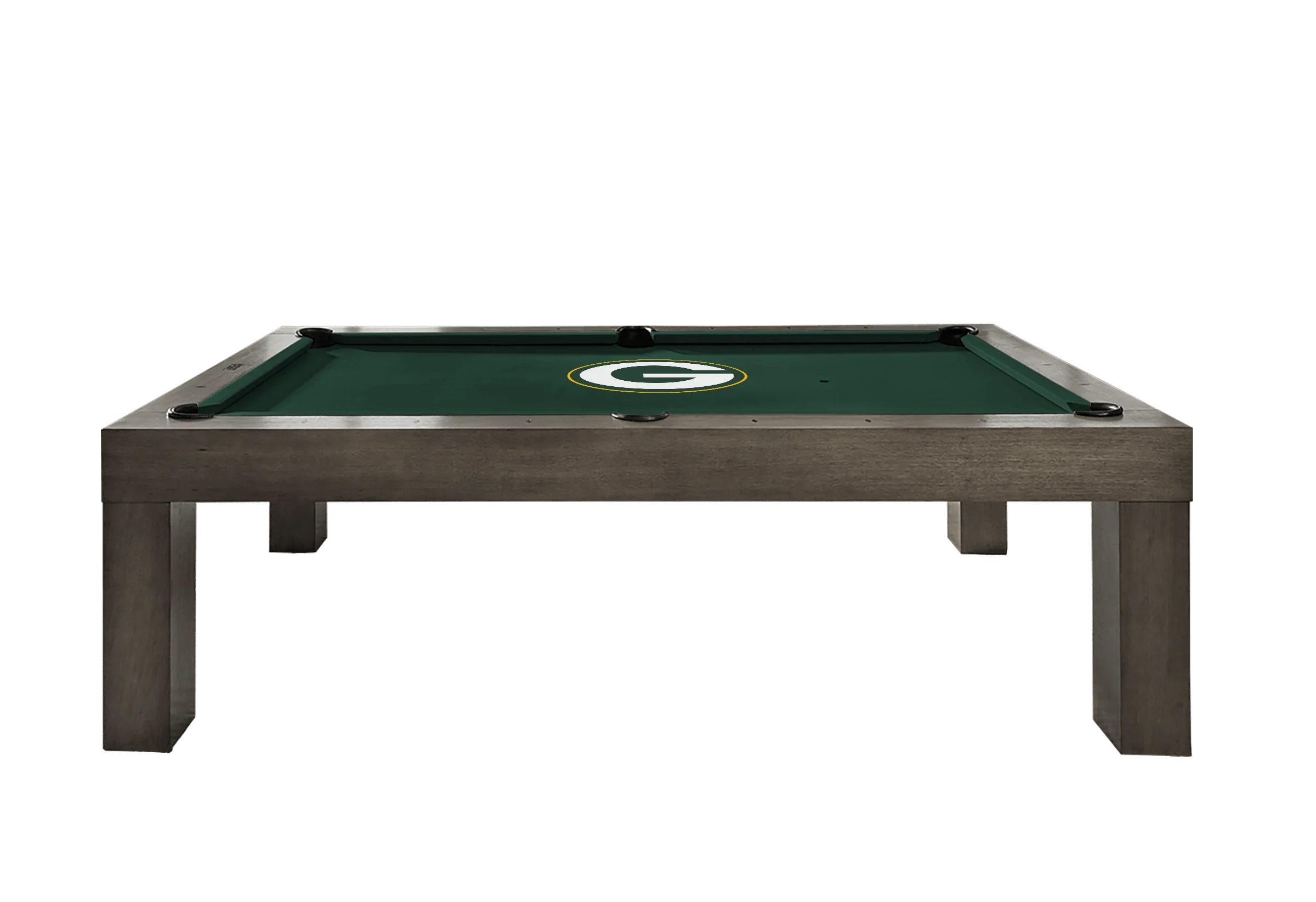 Green Bay Packers Premium Pool Table Bundle - Charcoal