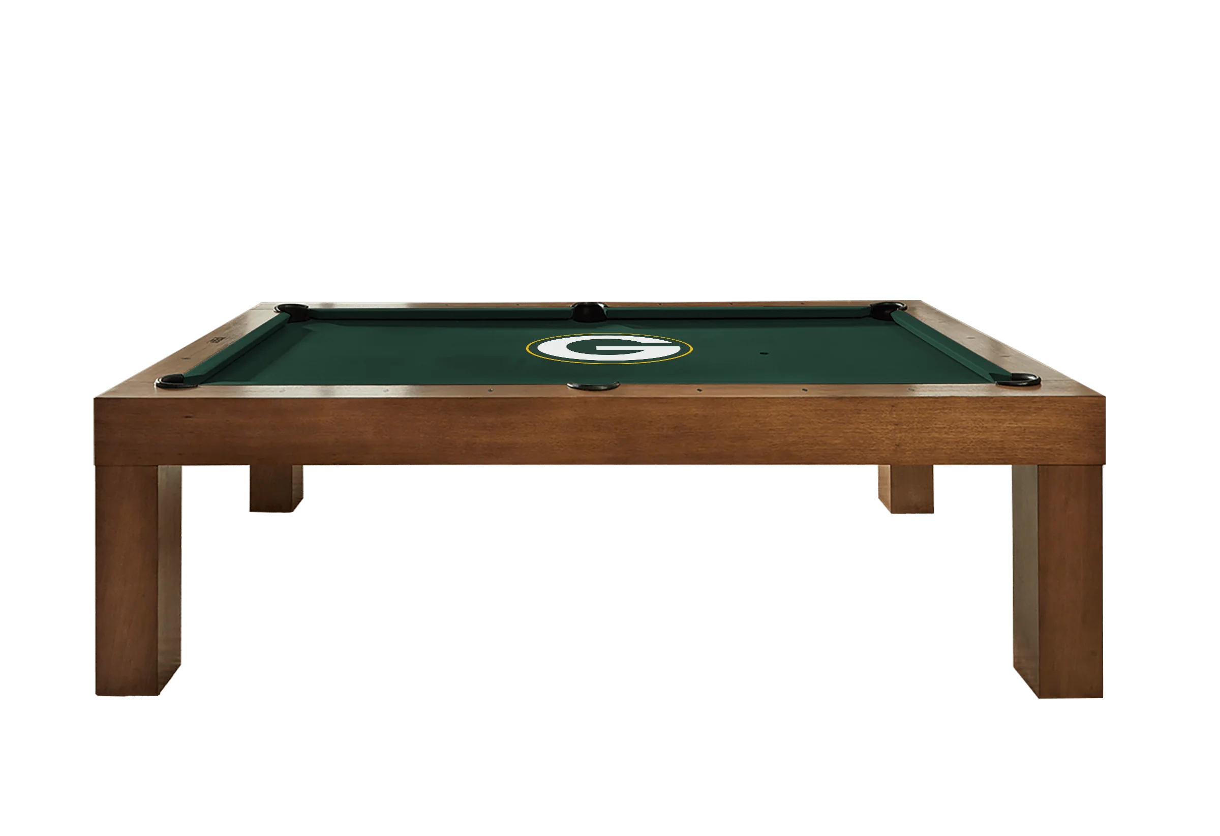 Green Bay Packers Premium Pool Table Bundle - Walnut