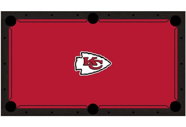 Kansas City Chiefs Premium Pool Table Bundle - Black Ash - Image 4