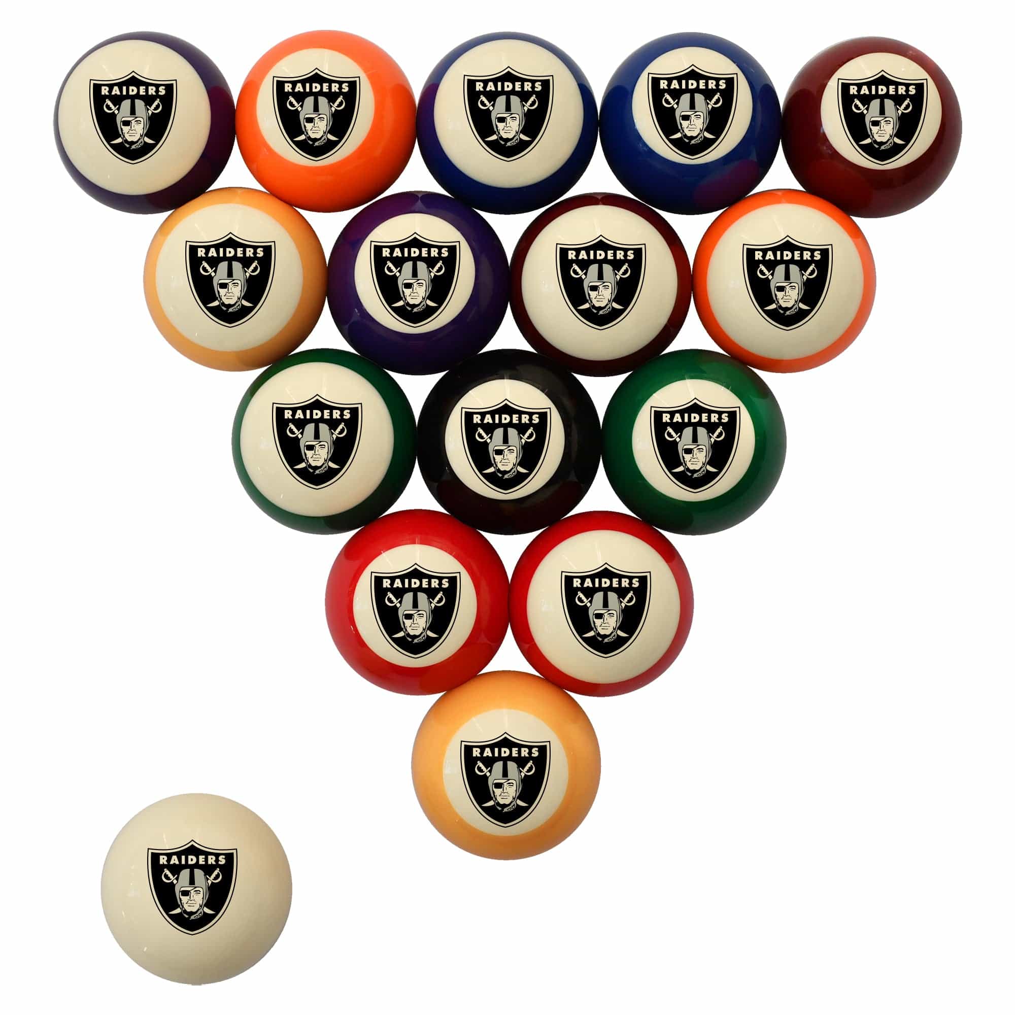 Las Vegas Raiders Premium Pool Table Bundle - Black Ash - Image 3