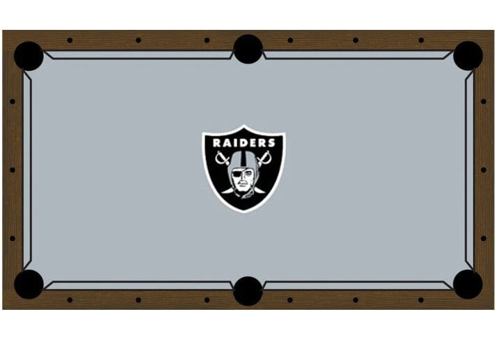 Las Vegas Raiders Premium Pool Table Bundle - Walnut - Image 4