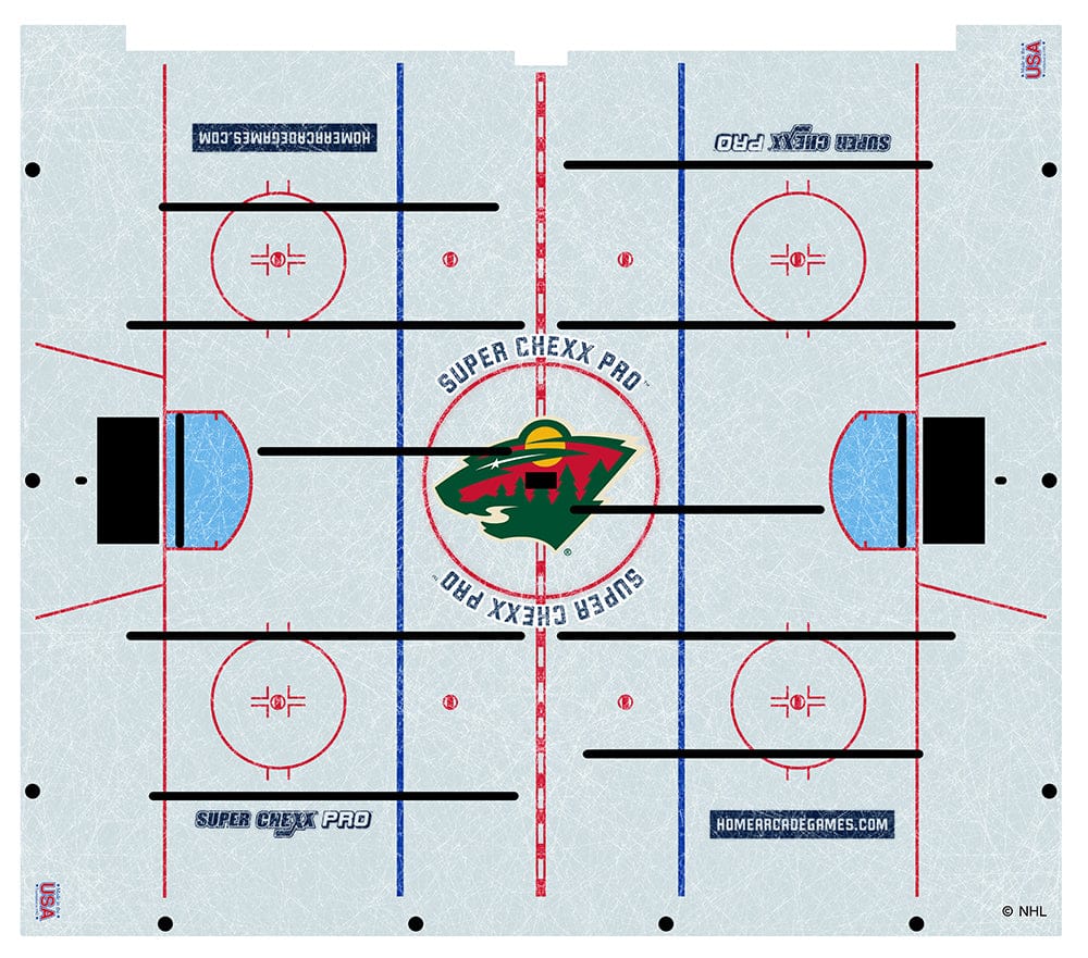 Minnesota Wild NHL Super Chexx Pro Bubble Hockey - Image 4