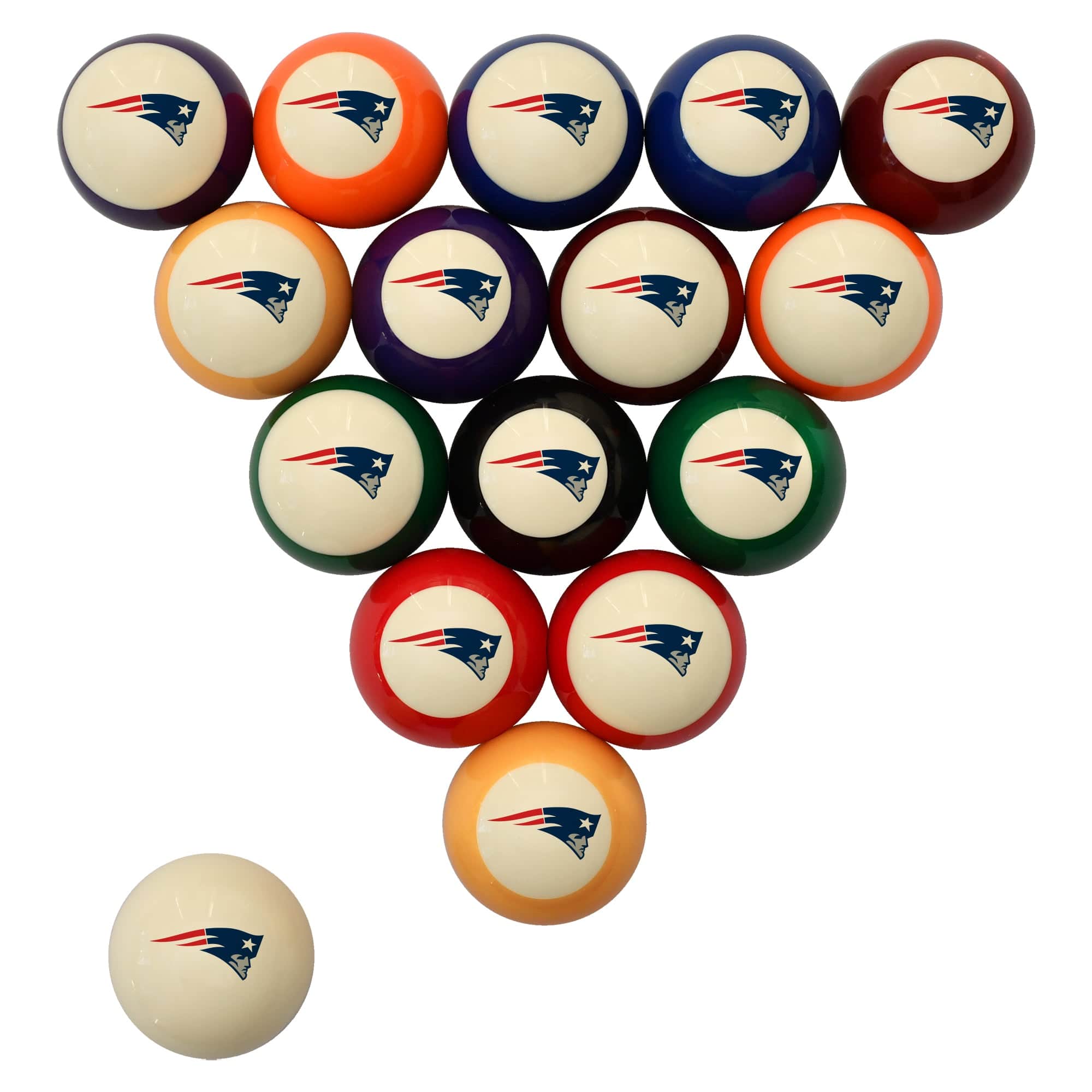 New England Patriots Premium Pool Table Bundle - Black Ash - Image 3