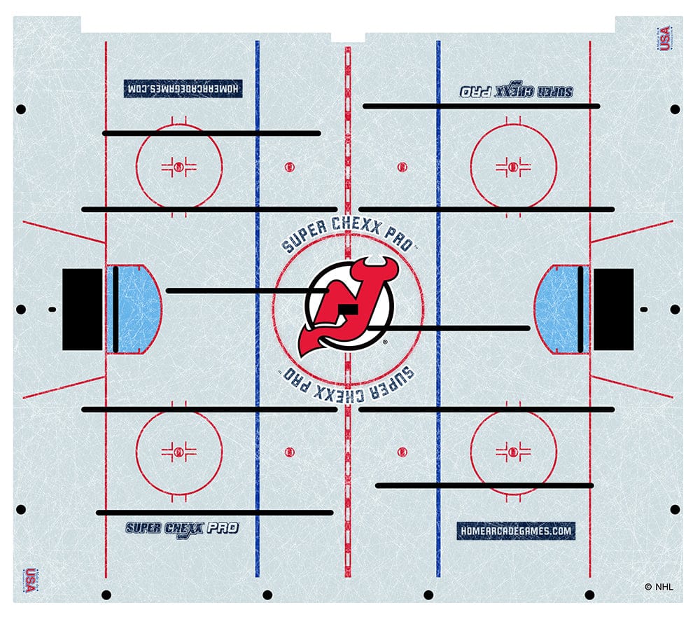 New Jersey Devils NHL Super Chexx Pro Bubble Hockey - Image 4