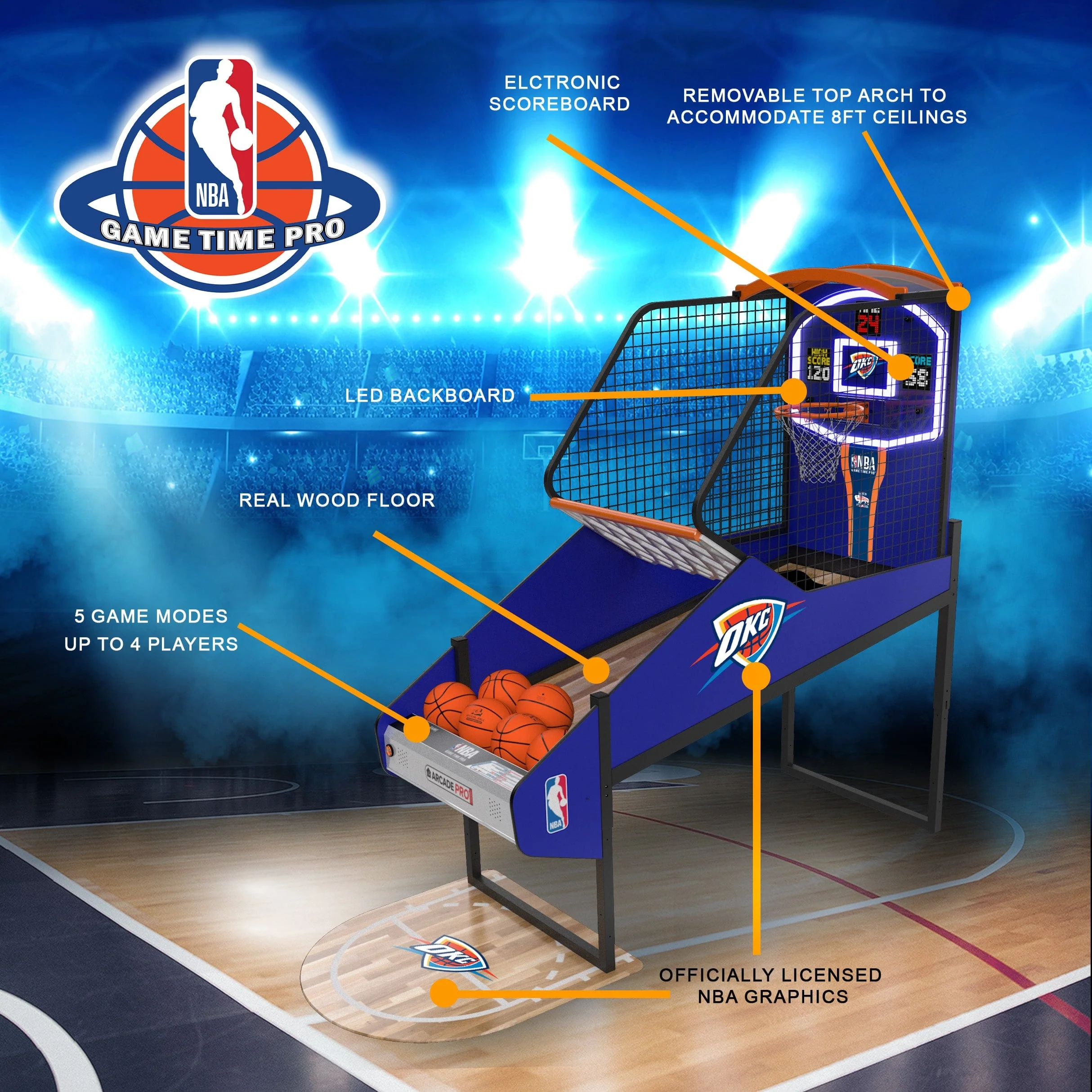 Oklahoma City Thunder NBA Game Time Pro - Image 4