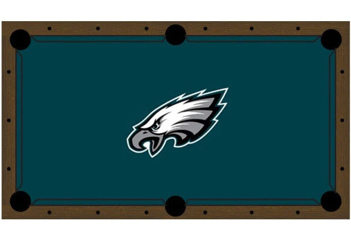 Philadelphia Eagles Premium Pool Table Bundle - Walnut - Image 4