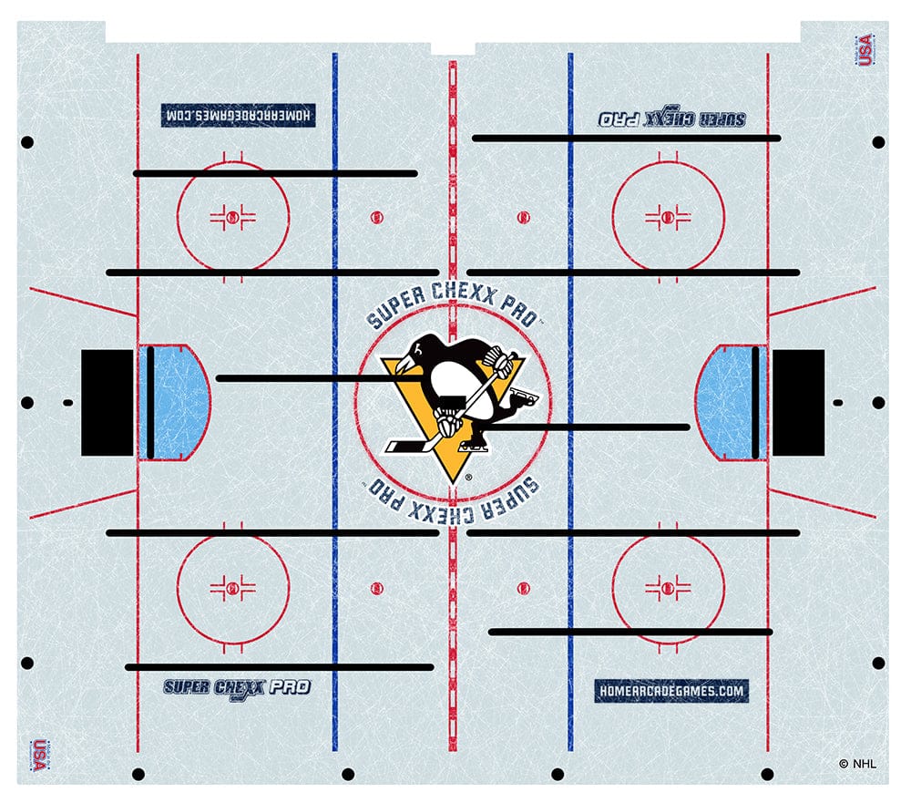 Pittsburgh Penguins NHL Super Chexx Pro Bubble Hockey - Image 4