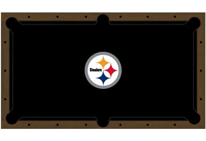 Pittsburgh Steelers Premium Pool Table Bundle - Walnut - Image 4