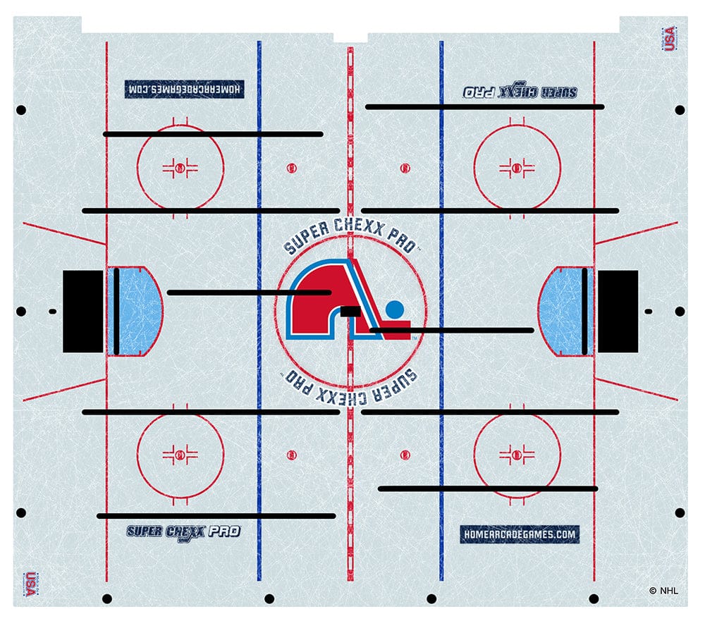 Quebec Nordiques NHL Super Chexx Pro Bubble Hockey - Image 4