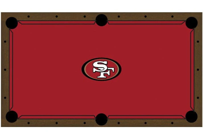 San Francisco 49ers Premium Pool Table Bundle - Walnut - Image 4