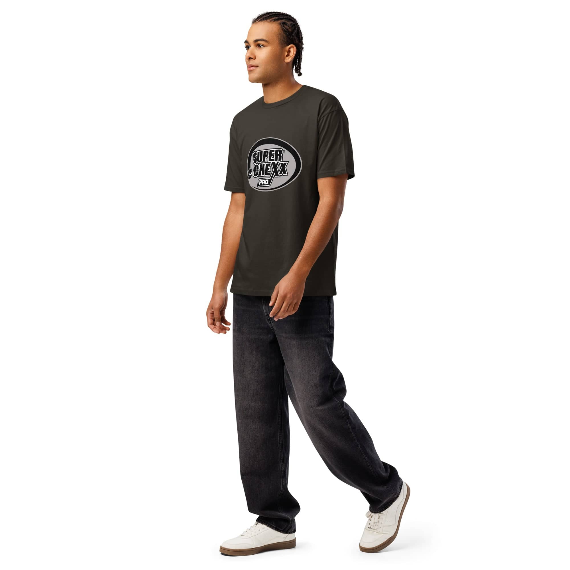 Super Chexx Pro | Men's Premium Short Sleeve Tee - Image 6