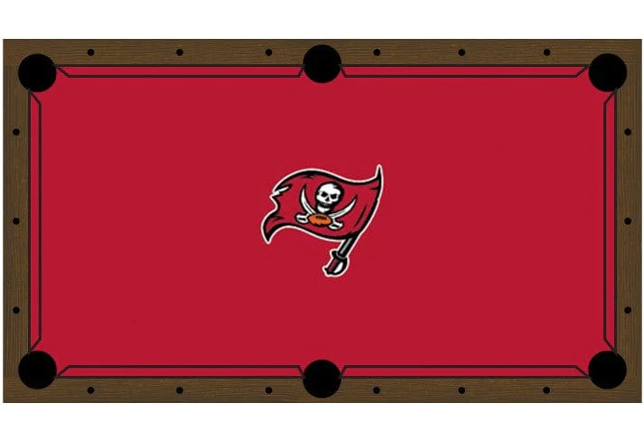 Tampa Bay Buccaneers Premium Pool Table Bundle - Walnut - Image 4