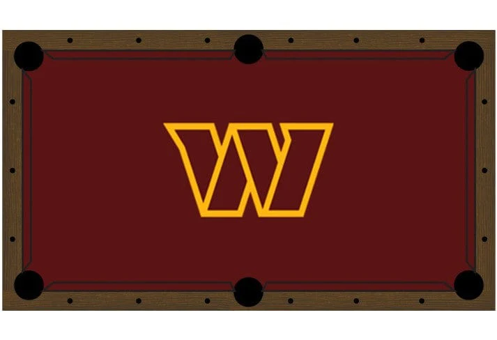 Washington Commanders Premium Pool Table Bundle - Walnut - Image 4