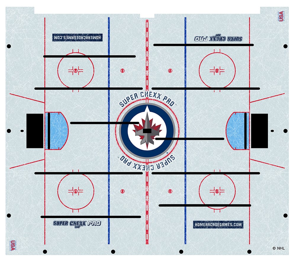 Winnipeg Jets NHL Super Chexx Pro Bubble Hockey - Image 3